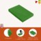 FabricLA Acrylic Felt Sheets for Crafts - Precut 9" X 12" Inches (20 cm X 30 cm) Felt Squares - Use Felt Fabric Craft Sheets for DIY, Hobby, Costume, and Decoration | Green - 4 Pieces